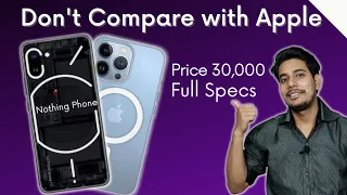 Nothing Phone Looks Different | Nothing Beats The iPhone ? | Nothing Phone (1) Specs