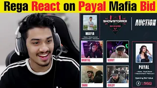 Rega React on Payal Mafia Bid in Showstopper Series 🔥