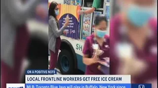 On News 12 Martine Center & Centers Health Care Treats White Plains Hospital Staff to Ice Cream