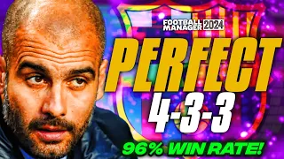 Pep's PERFECT 4-3-3 (96% Win Rate) FM24 Tactics! | Best FM24 Tactics