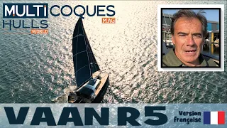 Vaan R5 catamaran électrique - Teaser essai en mer - Multicoques Mag