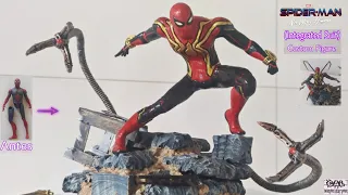 Boneco Homem Aranha "traje Integrado" filme Spider-Man: No Way Home (Toy Makeover) Figure Cal Custom