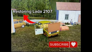 FOUND AN ABANDONED LADA AND RESTORED IT |my summer car| 🚗😎 #viral