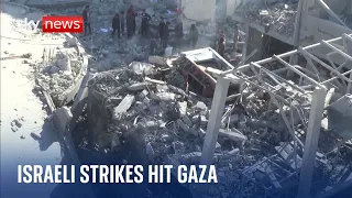 Gaza: At least 48 people reported dead in Israeli strikes