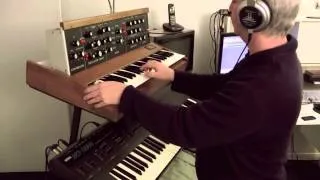 Led Zeppelin In the light - Intro on Minimoog D