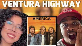 WIFE FIRST TIME HEARING AMERICA - VENTURA HIGHWAY | REACTION