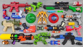 Collecting Tembakan Nerf Gun war Gun, Revolver, Gear Light Gun, AK47, Sniper Rifle, Spiderman Gun