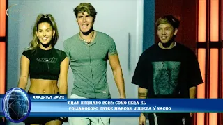 Gran Hermano 2022: Cómo será el  poliamoroso entre Marcos, Julieta y Nacho