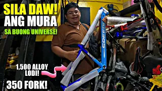 MAY MURA NA NAMAN DITO! GULONG 200 FORK 350 FRAME ALLOY 1,500 LANG!