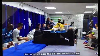 Pep Guardiola teaching Man city players to play like Lionel Messi 💯🔥