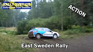 East Sweden Rally 2022 MAS Rally Cup, 1300 Cup & Ladies in Action Offs | Crises | Action