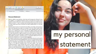 the personal statement that got me into oxford | UCAS