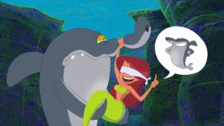 ZIG e SHARKO - É um tubarão - Português Brasil | Cartoon for Kids