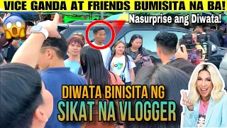 NASURPRESA SIYA ! BEKS FRIENDS NI VICE GANDA BUMISITA KAY DIWATA PARES OVERLOAD !