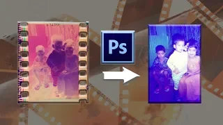How to Develop a Negative Film at Home with Photoshop /Tech Perfect