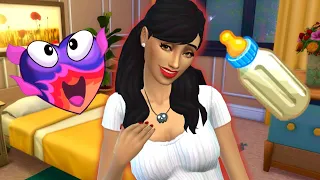 What happens if my sim has a baby with every service worker // Having babies with the help!