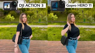 DJI Osmo Action 3 vs GoPro Hero 11 Black Camera Test