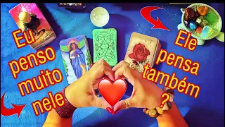 Por que penso tanto nele? Ele também pensa em mim assim? Existe  conexão Tarot ?