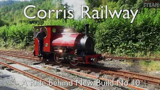 Corris Railway No 10 - First Day Ride Behind the New Build Falcon