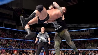 Randy Orton RKO on Baron Corbin - Smackdown Live - May 16, 2017