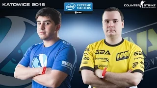 CS:GO - Luminosity vs. NaVi [Overpass] Map 1 - IEM Katowice 2016 - Semifinal