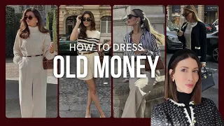 10 easy styling tips to dress OLD MONEY - Old Money Style Guide