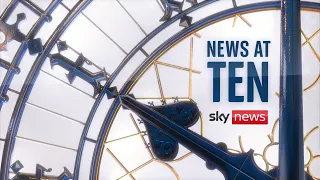 News At  Ten: Boris Johnson says No 10 leaving do was 'absolutely essential for work purposes'