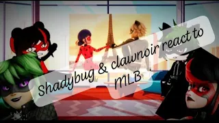 shadybug & clawnoir react to MLB 🐾🐞|| gacha club