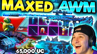 MAXED GODZILLA AWM GUN LAB and PET! (65,000 UC)