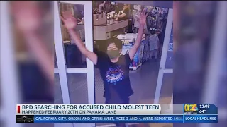 BPD looking for teen wanted for annoying/molesting a child