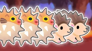 BOMBARDING my Enemies with BLOWFISH HEDGEHOG ARTILLERY in Super Auto Pets