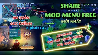 Share Mod Menu Liên Quân Free Antiban Mùa 27 Chống Quét 100% Chơi Kín Bất Tử