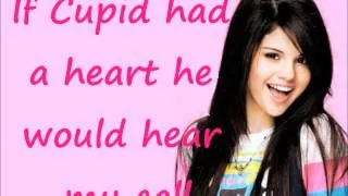 Selena Gomez - if cupid had a heart lyrics
