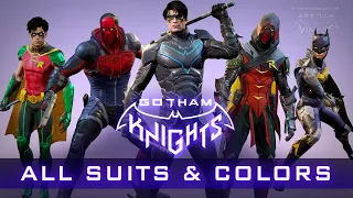 Gotham Knights - All Suits and Colors Guide [How to Unlock Suits]