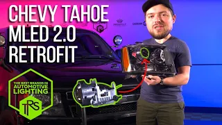 How to build custom LED projector retrofit headlights and install projectors and halos with Morimoto