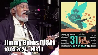 🇪🇺 🇩🇪 Jimmy Burns (USA), 31th International Blues Festival Schöppingen, Germany - 19 Mai 2024