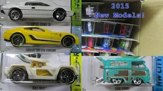 2015 A Hot Wheels Factory Sealed Case Unboxing 2015 New Models!