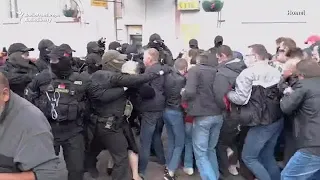 Police Crack Down On Protesters In Belarusian Cities