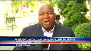 Mbeje on President Zuma's state visit to France