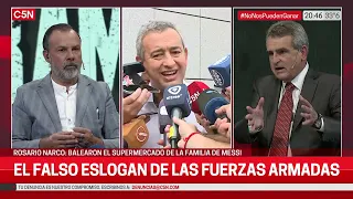 AGUSTÍN ROSSI en MINUTO UNO: "EL GOBIERNO TIENE un FUERTE COMPROMISO CONTRA EL NARCOTRÁFICO"