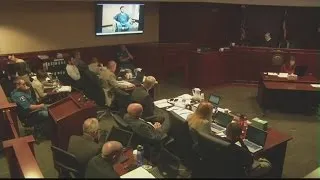 James Holmes describes what he saw and felt and he entered the Aurora theater, began firing