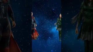 Superman vs 3 round in Eternals #short #marvelvsdc  #youtubeshorts
