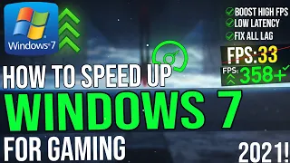 🔧 How to Optimize Windows 7 for Gaming 2023-You Get Ultimate Performance For Gamers ✔️Update 2023