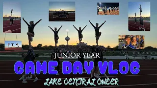 JUNIOR YEAR GAME DAY VLOG -ep1 - #cheer #fnl #vlog