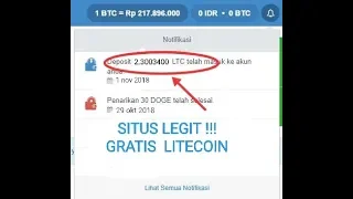 SITUS LEGIT !!! FREE LITECOIN