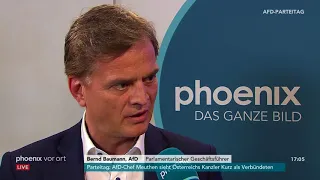 AfD-Parteitag: Bernd Baumann im Interview am 30.06.2018