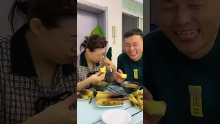 Funny Husband and Wife Yummy Food Eating Challenge 🍲🍲🤣🤣