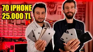 25.000 TL'ye 70 Adet iPhone Satın Aldık