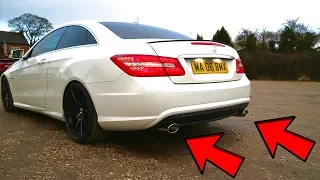 NEW EXHAUST FITTED * MERCEDES E350 CDI V6 *