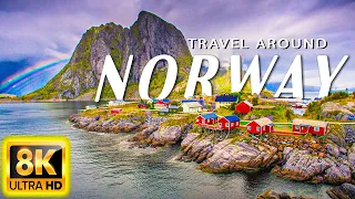 NORWAY 8K HDR 60FPS - Travel to the best places in NORWAY with relaxing music 8K TV